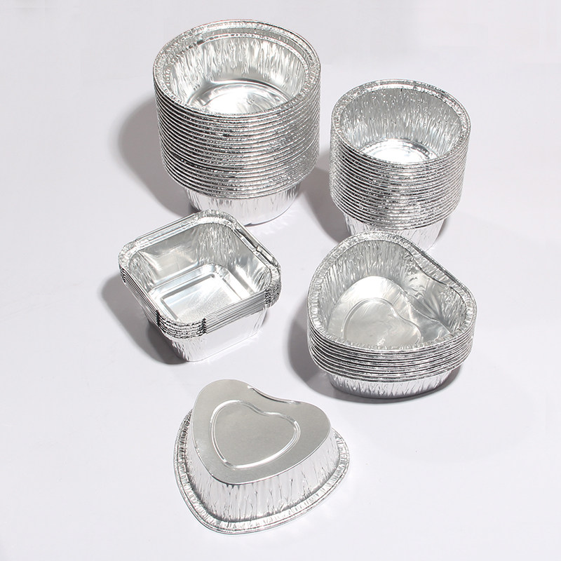 锡纸烤鸡鸡蛋纸盒烧烤专用心形烤箱烘焙一次性锡纸