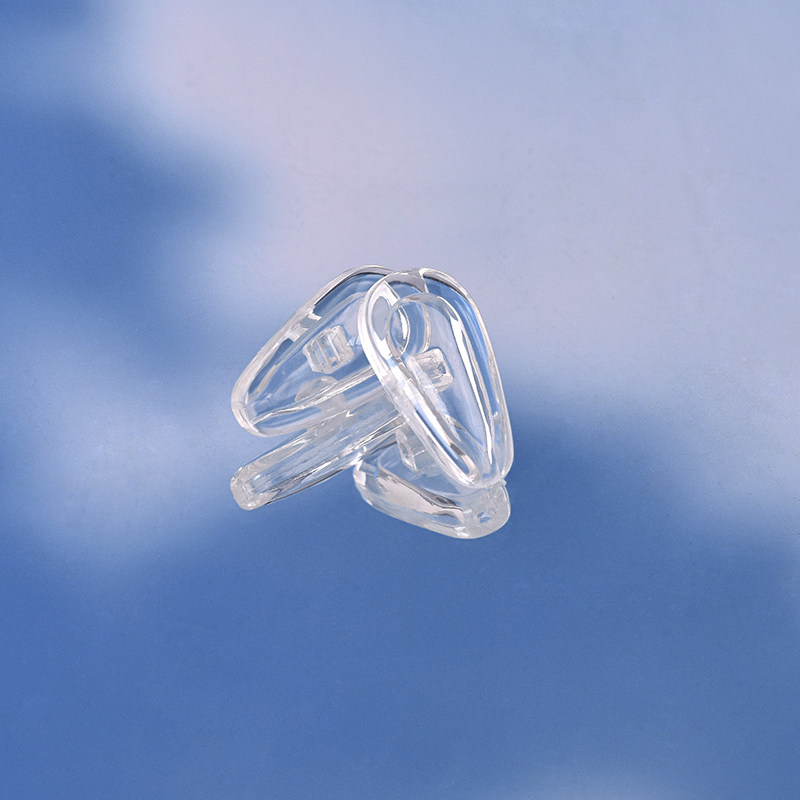 气囊眼镜鼻托硅胶超软空气减压防压痕防滑鼻梁支架拖眼睛配件鼻垫