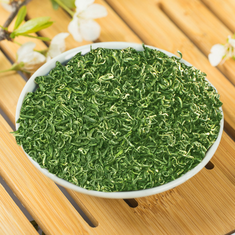 福农秀峰绿茶 高山云雾绿茶浓香型2020新茶叶 炒青春茶500g散罐装