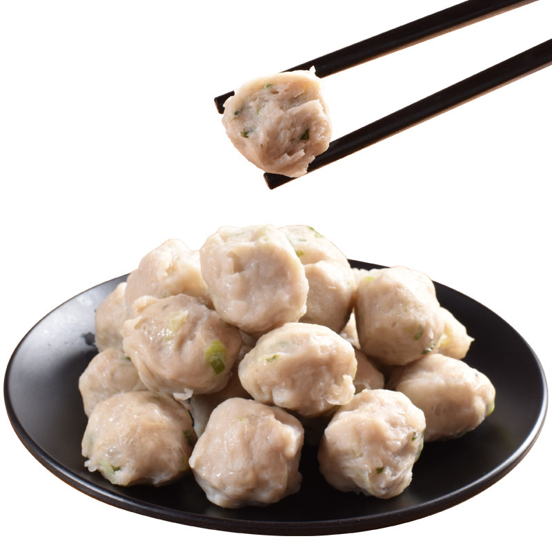鱼丸曼玲一钻马鲛鱼制品火锅食材速冻丸子福建鱼丸