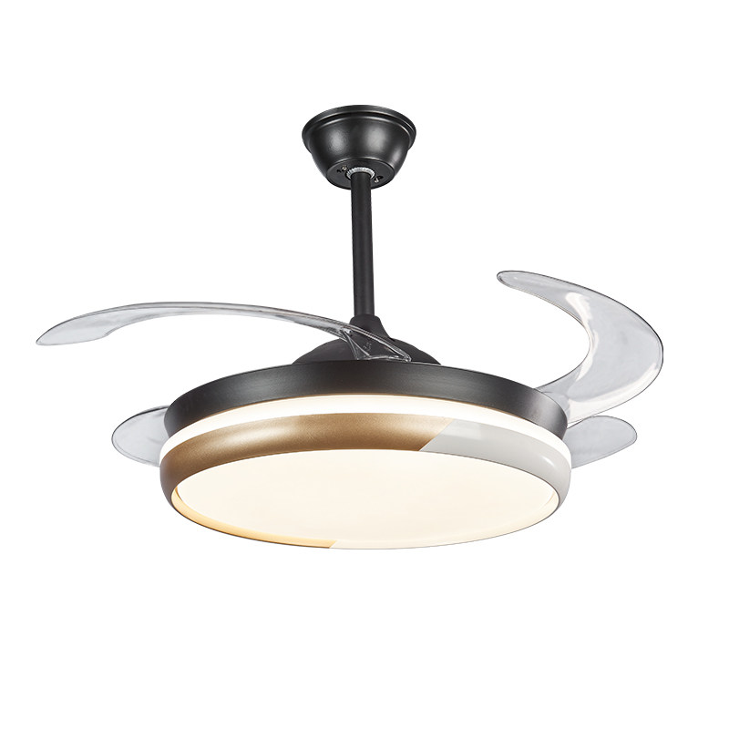 隐形风扇2022新款简约现代家用餐厅客厅卧室吊扇