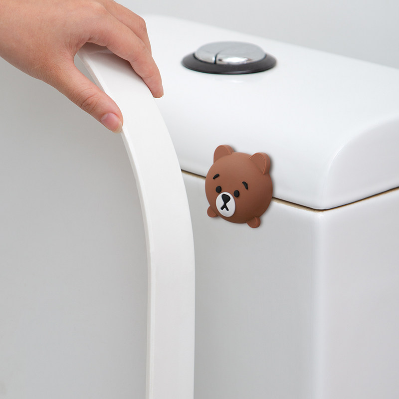 门把手防撞垫门后墙贴硅胶保护贴冰箱家用加厚床头静音碰墙缓冲