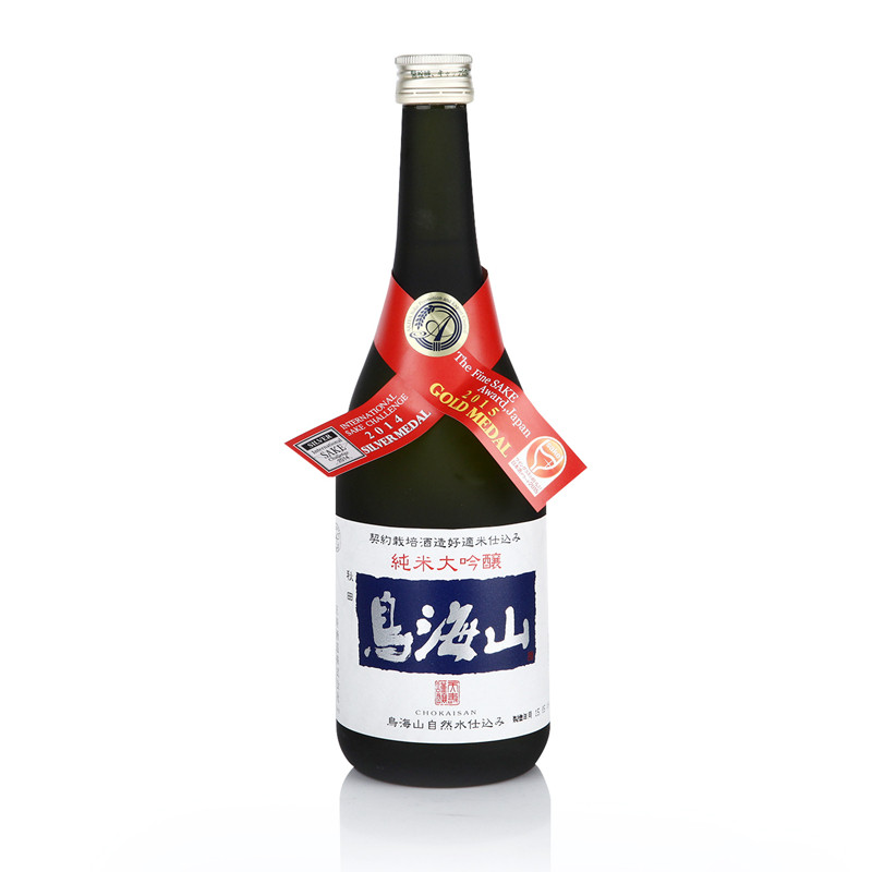 天寿鸟海山纯米大吟酿 日本秋田县原装进口清酒洋酒 美山锦米种