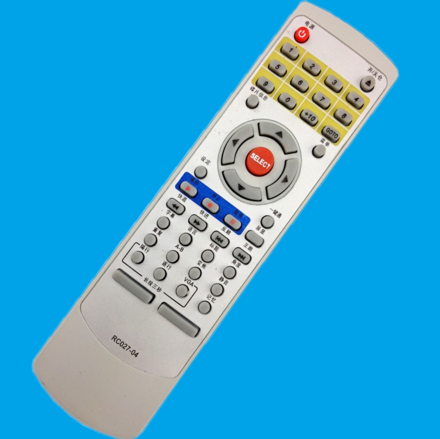 步步高dvd遥控器rc02704通用rc027rc02702rc02708dv603遥控设备