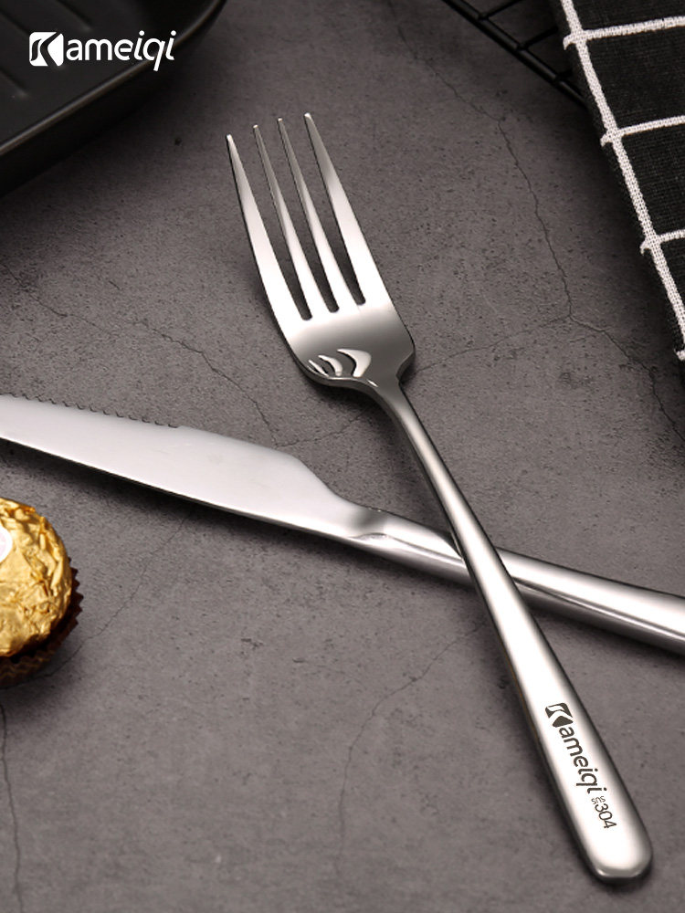 牛排刀叉卡美奇不锈钢套装西餐刀家用两件套全套西餐餐具套装