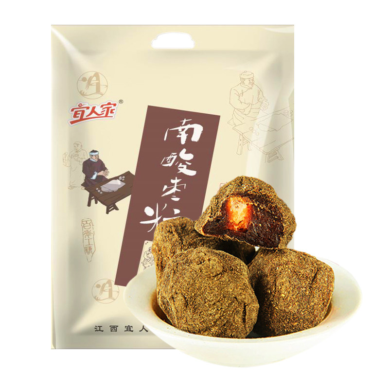 儿童孕妇特产江西包装独立五眼238g酸枣人家枣类制品