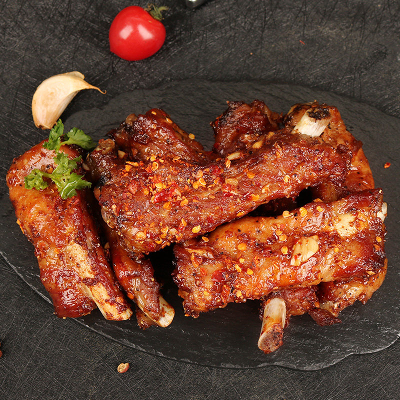 西捷西班牙黑猪肋排肉猪脊排烧烤新鲜猪排排骨生猪肉