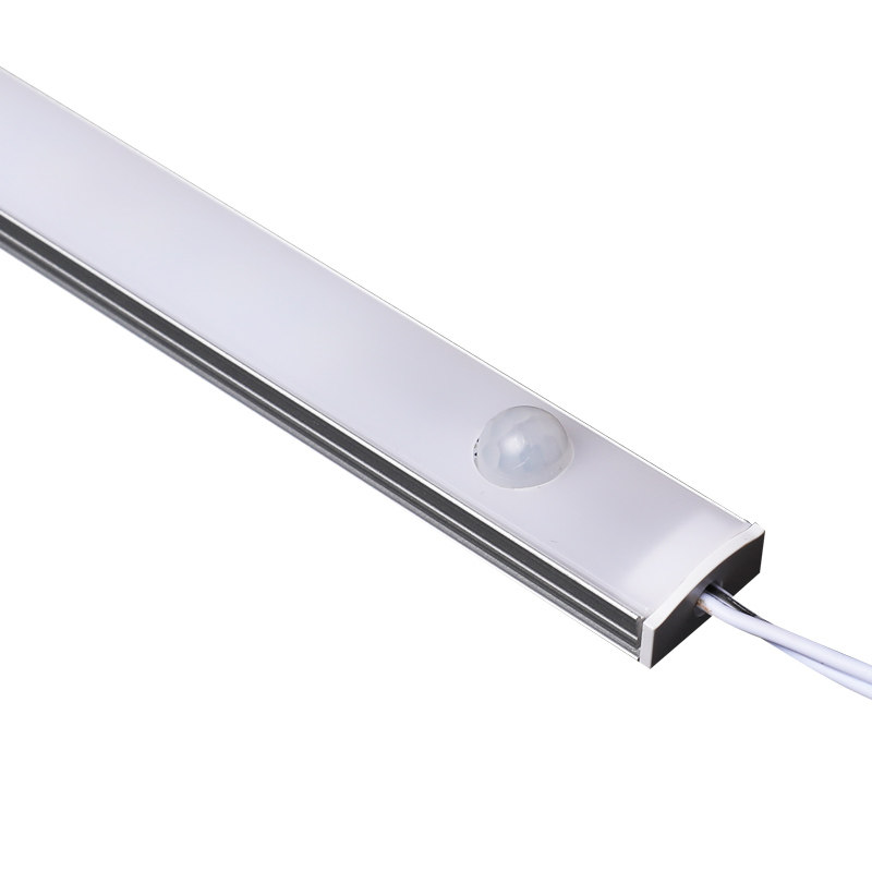 人体红外感应橱柜灯led柜底灯鞋柜衣柜厨房吊柜层板灯条开门即亮