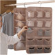 Underwear storage hanging bag closet storage rack bag finishing storage bag wall hanging underwear bra storage artifact Underwear storage hanging bag closet storage rack bag finishing storage bag wall hanging underwear bra storage artifact