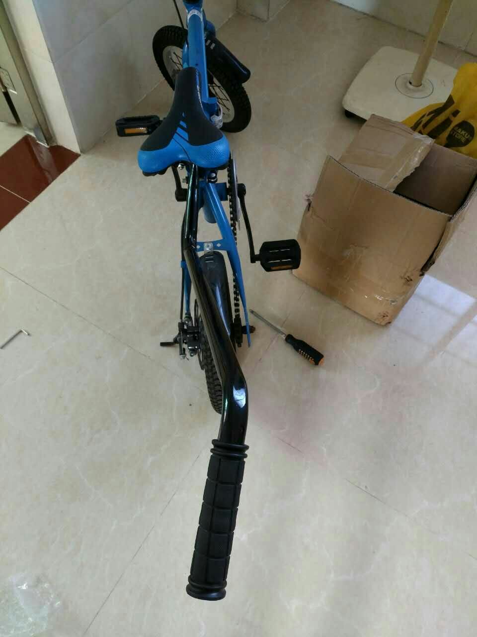 小孩子学骑车扶手把儿童自行车辅助推把通用扶手推杆车用扶杆把器