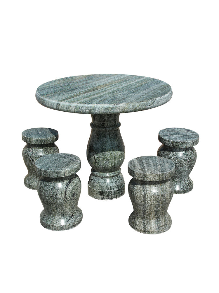 石桌石凳户外庭院石头桌子清仓别墅花园室外石雕