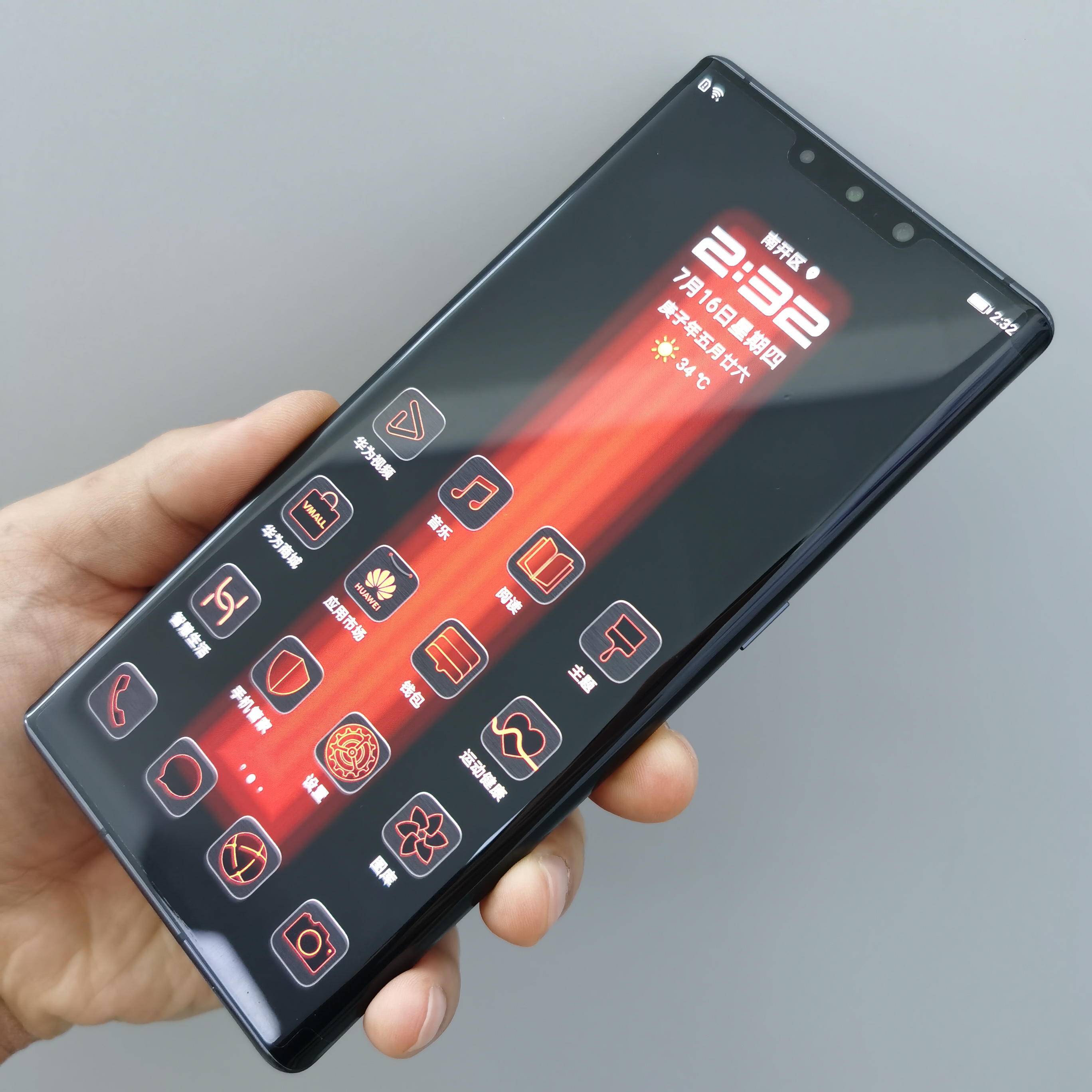 华为保时捷mateRS,华为mate rs保时捷版 huawei天津实体华为现货maters保时捷设计matex手机