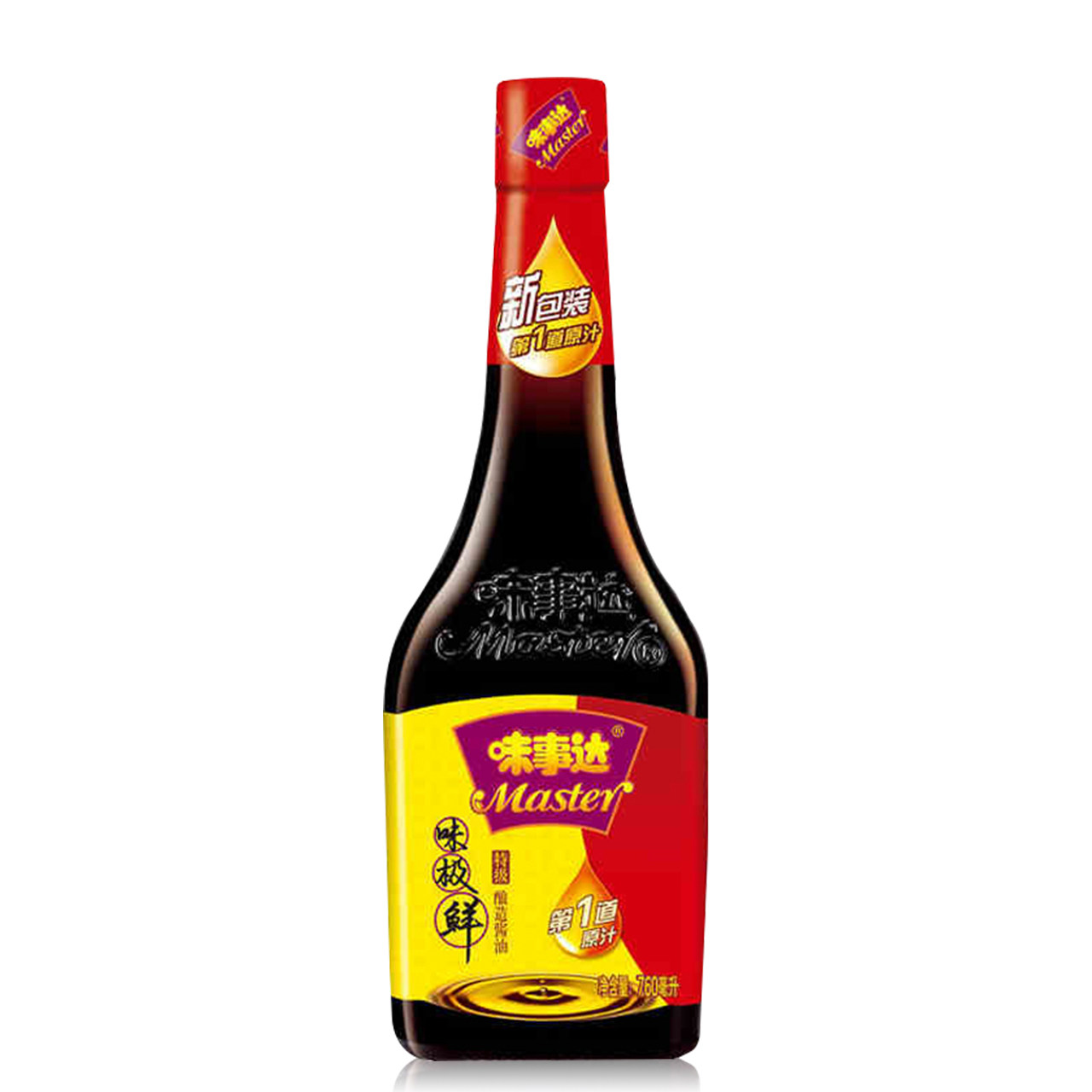 味事达味极鲜特级酿造酱油760ml2瓶装味事达酱油厨房调味料