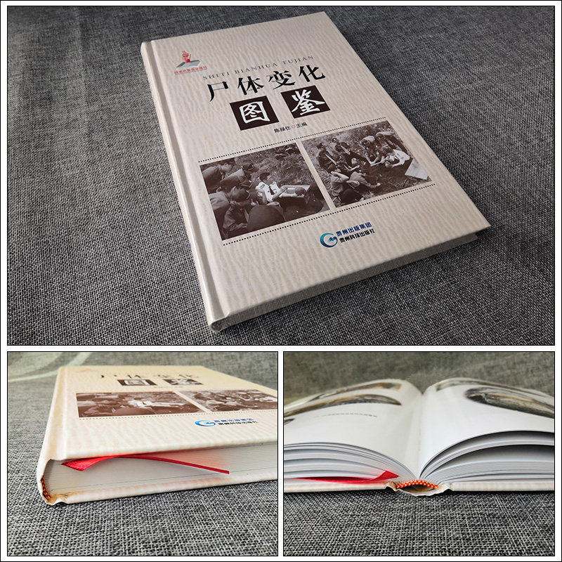 尸体变化图鉴卫生精装硬壳图谱人体基础医学