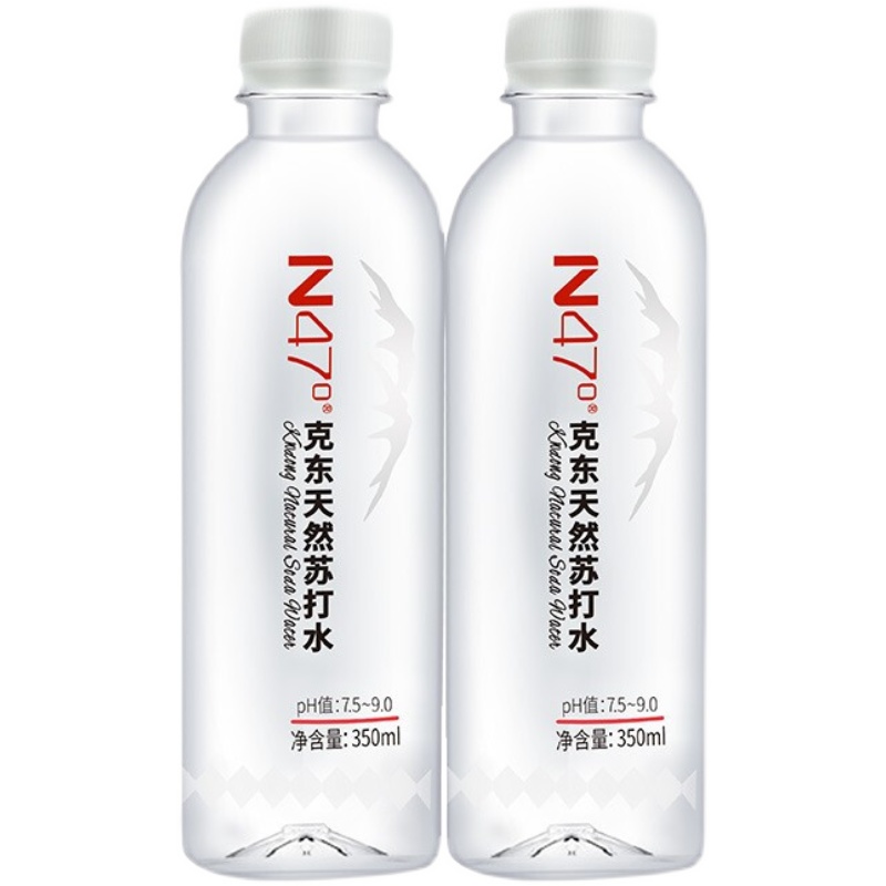 苏打水n47克东天然350ml24瓶5箱无糖无气添加饮用水