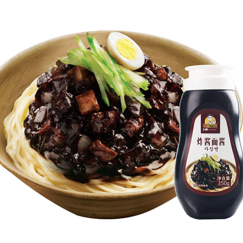 韩国真味春酱炸酱面酱黑酱韩式炸酱面专用酱杂酱面拌面酱韩国料理