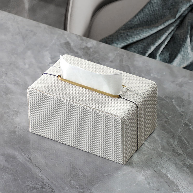 纸巾盒客厅轻奢高档简约现代家用餐厅桌面高级设计感抽纸盒创意