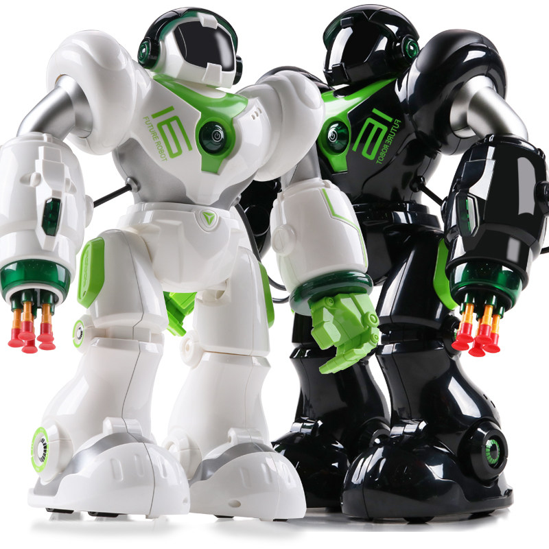 新威尔机械战警智能遥控机器人玩具对话男孩跳舞电动阿尔法机器人