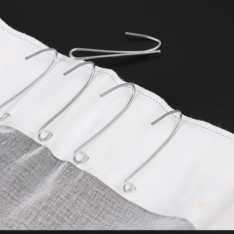 窗帘钩子挂钩不锈钢韩式单钩汽车配件辅料挂钩