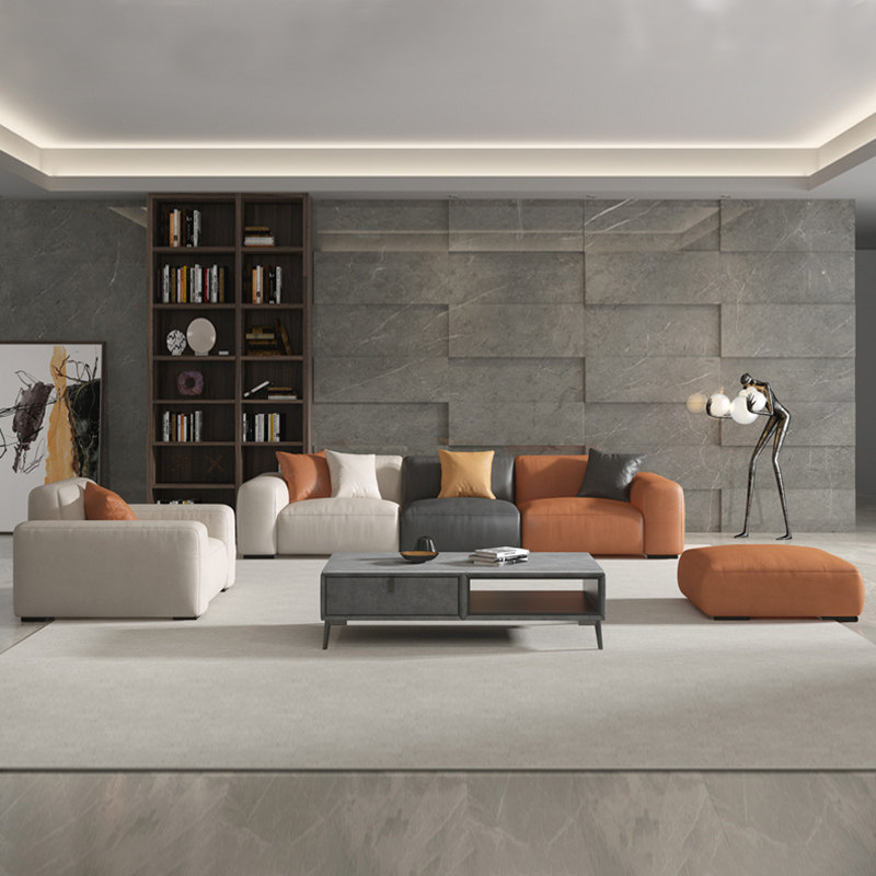 沙发尚驰户型沙发客乳胶布艺三人轻奢北欧现代布艺沙发