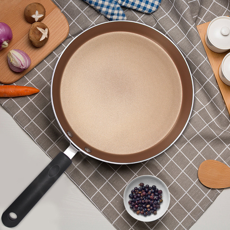 千层平底锅10寸蛋糕皮班戟锅可丽煎蛋不粘锅烘焙烘焙模具