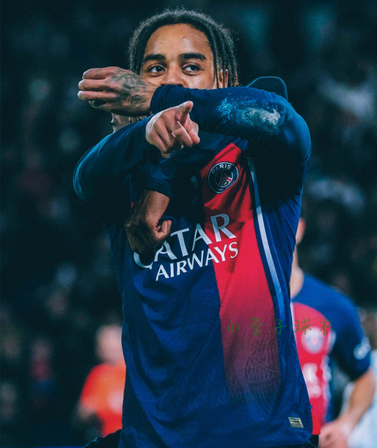 亲测~正品巴黎圣日耳曼球衣7号姆巴佩23-24主场球员版内马尔登贝莱欧