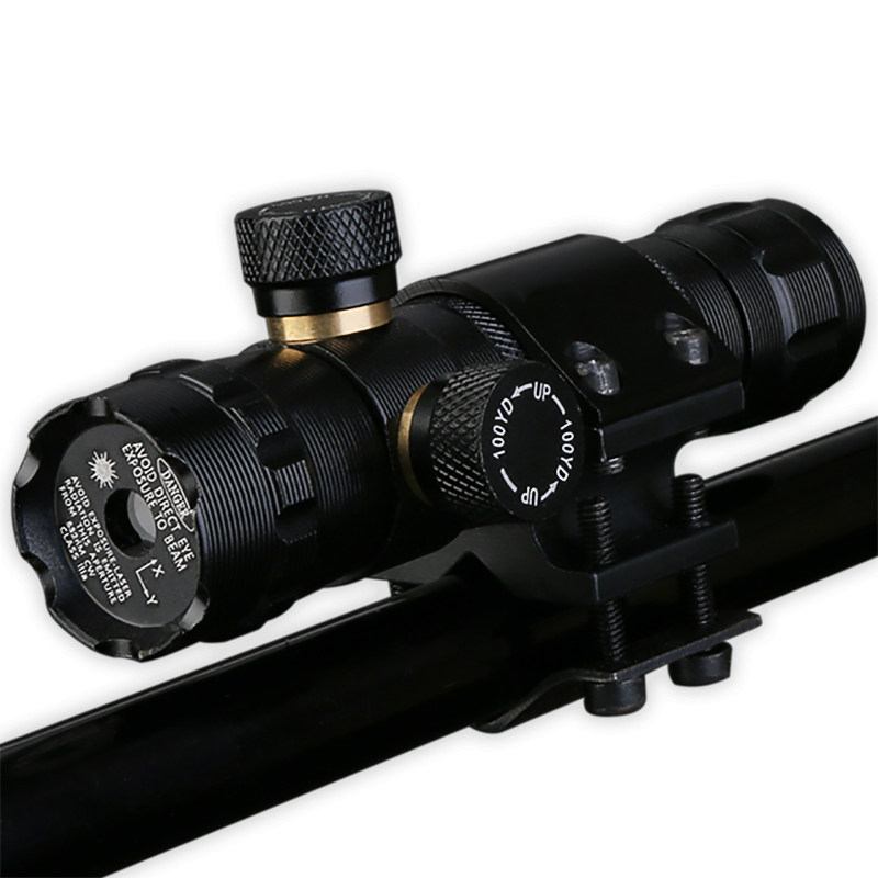 瞄准器高清抗震十字镜 寻鸟 打猎狙击红外线可调节红绿激光瞄准器