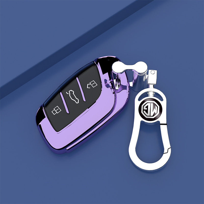 适用于名爵6pro钥匙套女21款mg6专用壳第三代名爵6钥匙套二代装饰