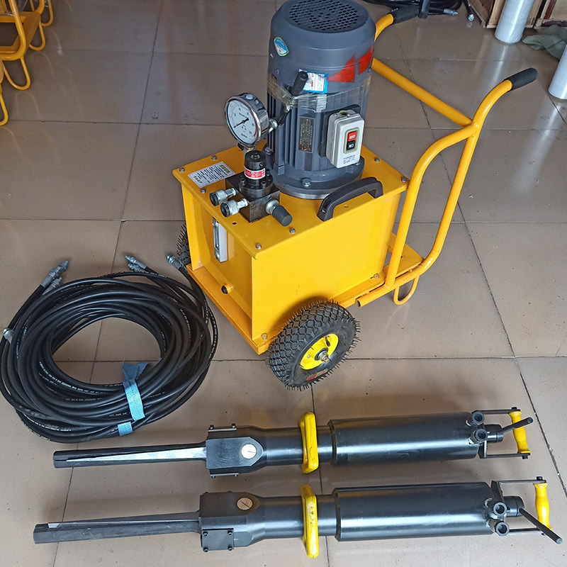 岩石劈裂棒 劈裂机 矿石劈裂器 静态开采爆破岩石分裂机 开石器