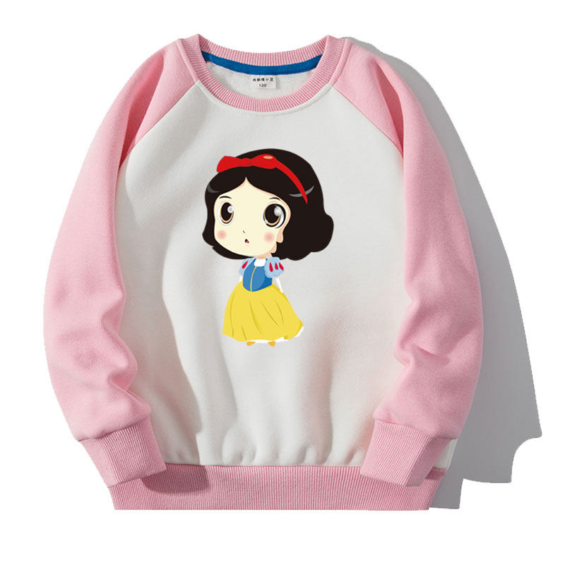 女童长袖外套卡通童装宝宝加绒保暖卫衣秋冬卫衣