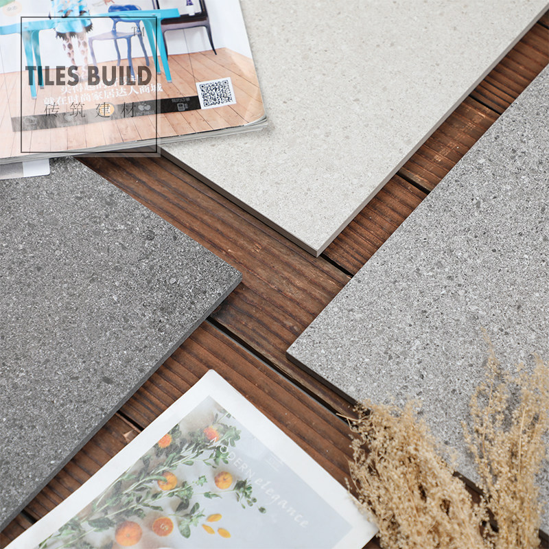 全通通体磨砂面地板砖简约现代厨房客厅阳台仿古砖(包括文化石)