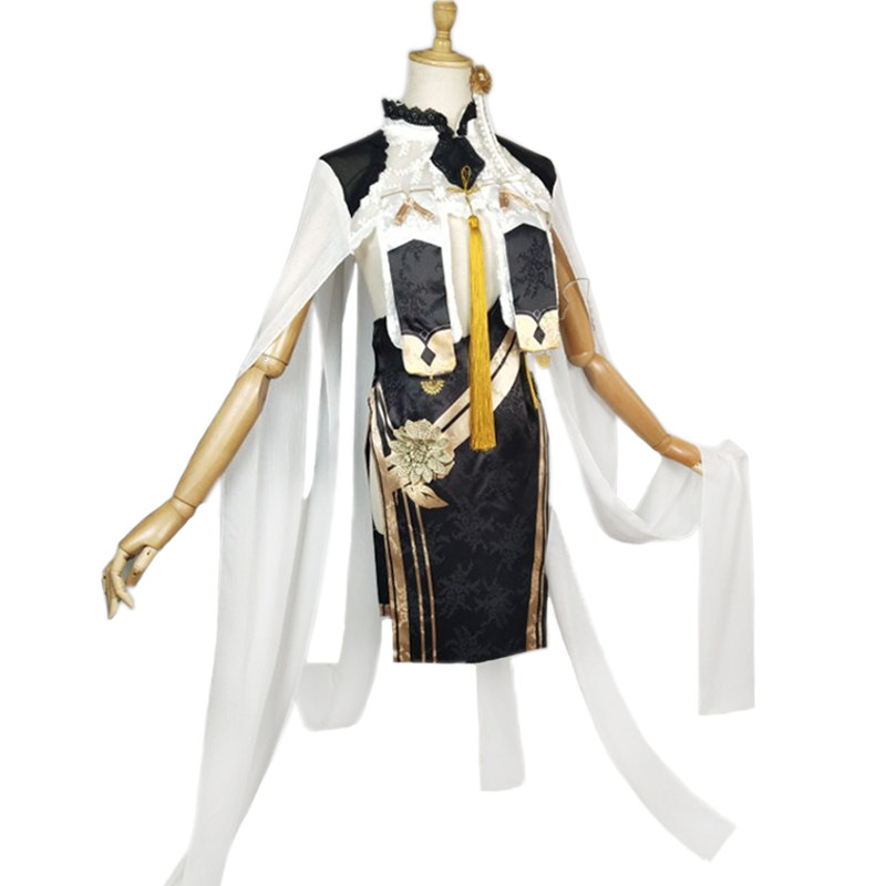 cos碧蓝航线天狼星旗袍碧波青云套装游戏cosplay女装