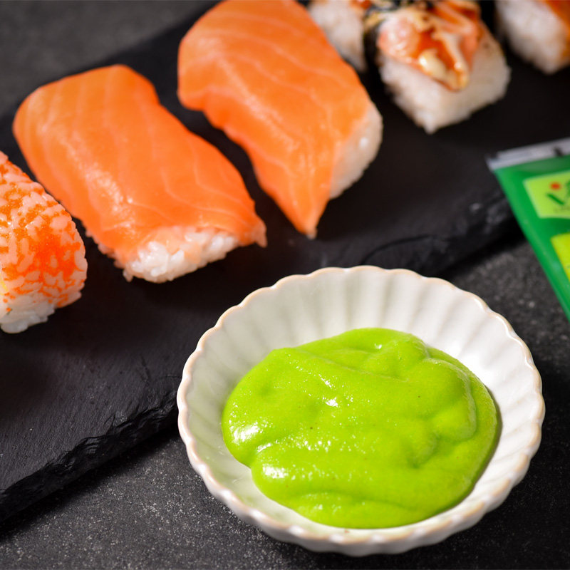 芥末绿色飞扬酱青辣酱辣根43g鱼生寿司刺身寿司料理