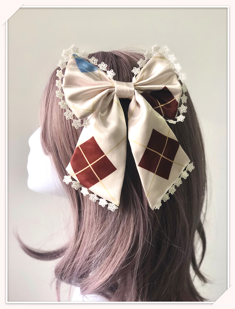 原创正版围裙轻奢发带bnt边夹洛丽塔小物lolita洛丽塔配饰