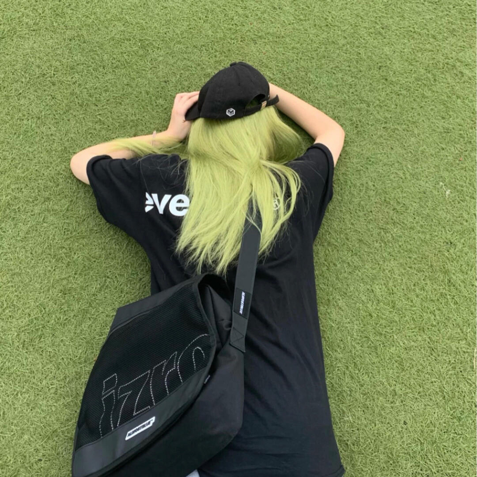 绿色染发膏牛油绿浅绿色薄荷男女2021网红流行色彩染