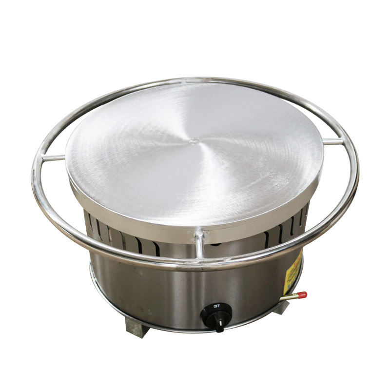 煎饼新款商用燃气煎饼机山东杂粮果子煤气液化气商用烤饼机