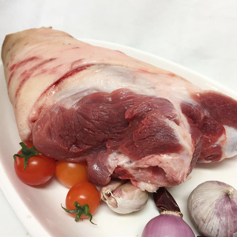 肘子农家散养猪肉谷物饲养新鲜宰杀冰鲜发货生猪肉