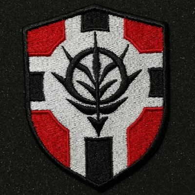 机动战士高达吉恩军旗套章臂章胸章布贴衣绣标标贴魔术贴章