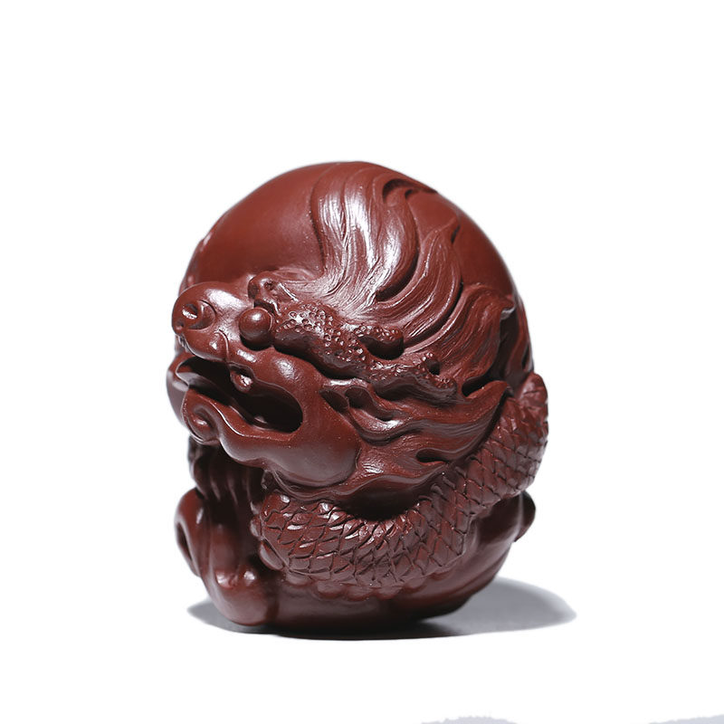 水土高水波茶具制龙水波可养土陶摆件龟龙茶宠茶道