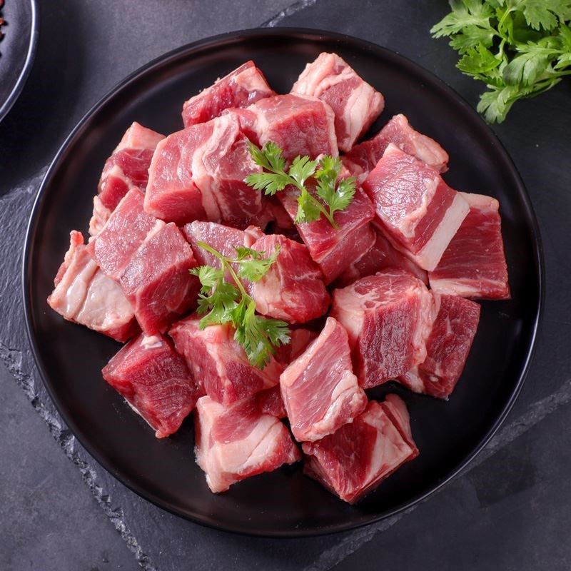 牛腩伊赛国产精品牛腩块1000g牛肉生鲜肉红红烧牛腩