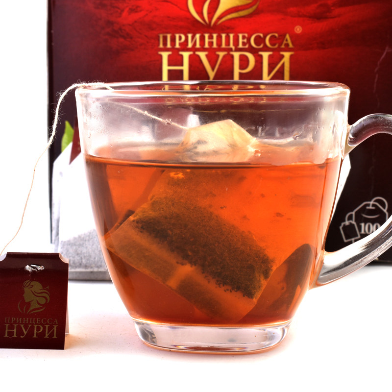 俄罗斯进口接待待客熬夜提神养生红茶净重200克冻干速溶水果块茶