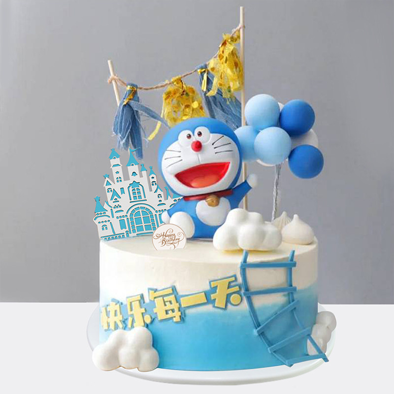 生日蛋糕模型2021网红新款仿真卡通儿童流行定制仿真水果