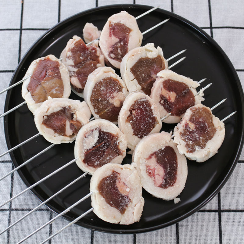 韵峰羊腰串冷冻10串羊肾烧烤食材铁板烧生鲜肉油炸半成品热销