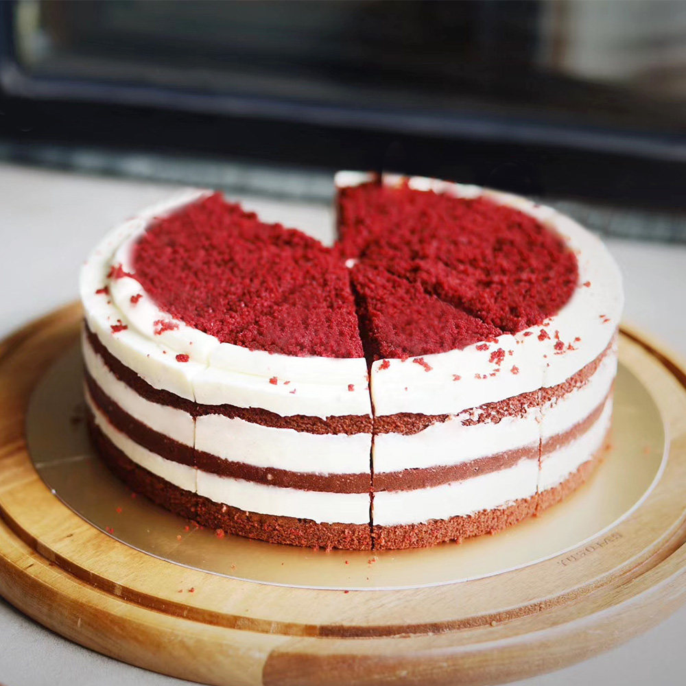 新博明红丝绒蛋糕预拌家用空气炸锅电饭煲烤箱预拌粉