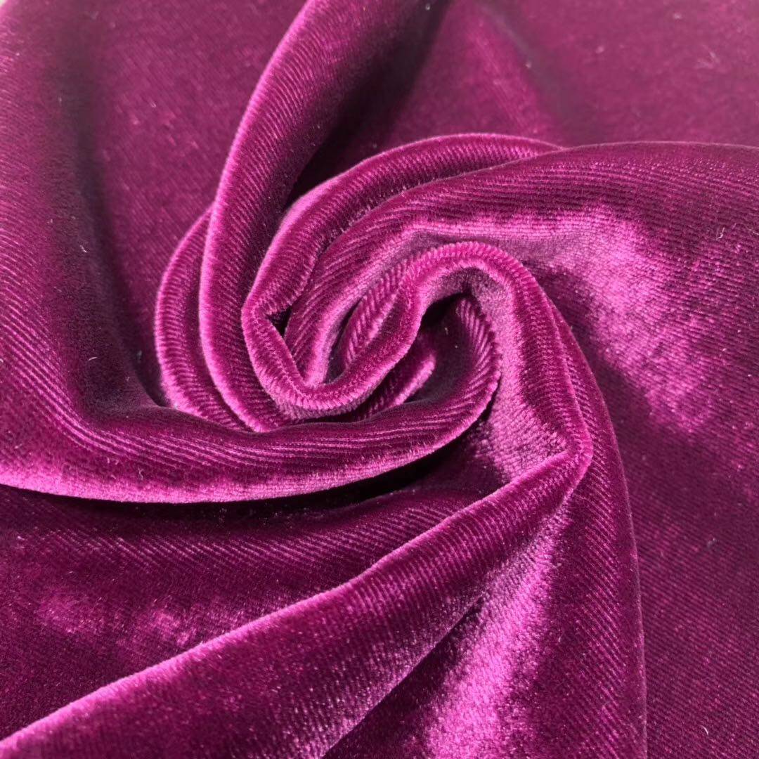 真丝joc丝绒现货色卡粘纤布面料