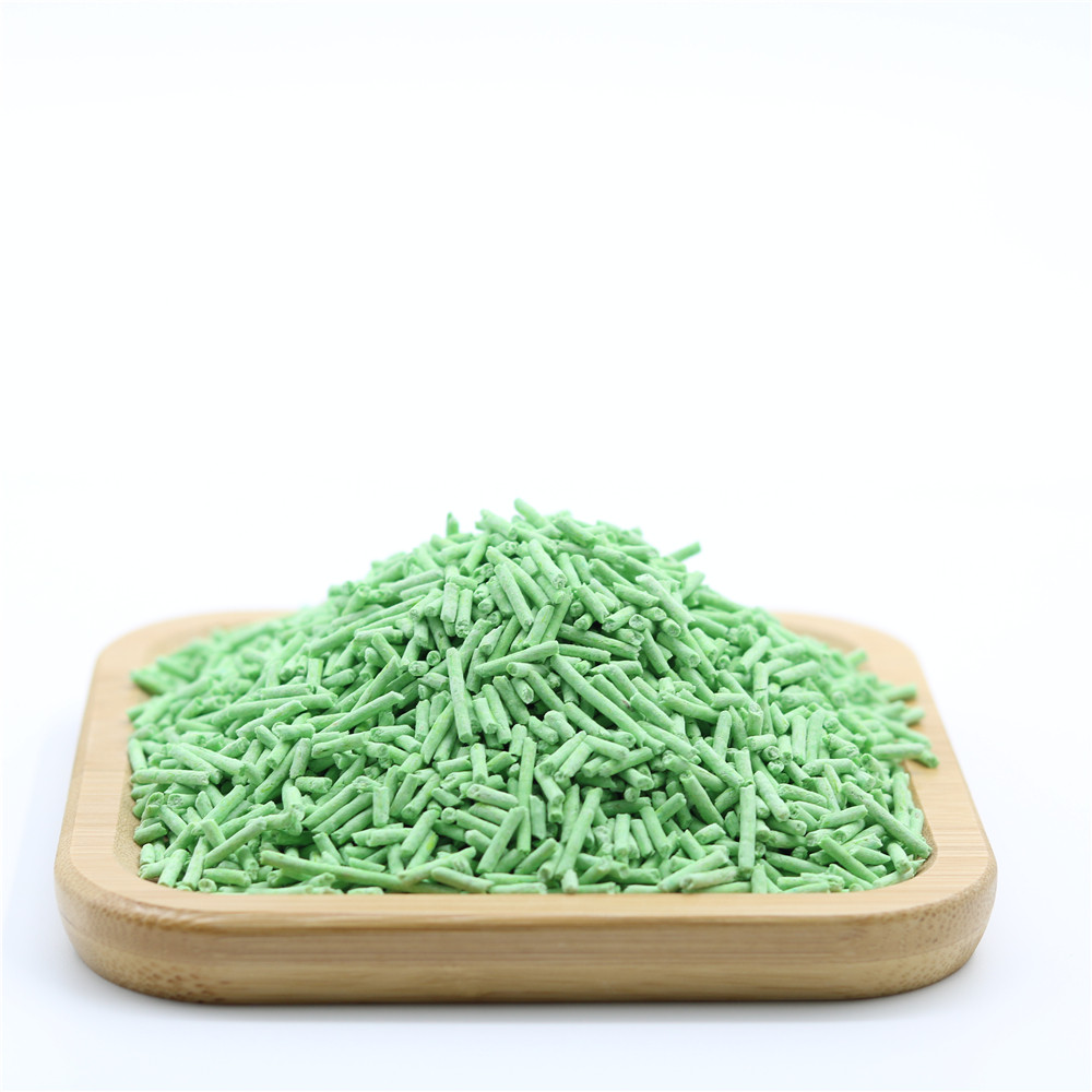 木子鱼猫砂6l除臭吸水结团粉尘豆腐原味绿茶猫砂