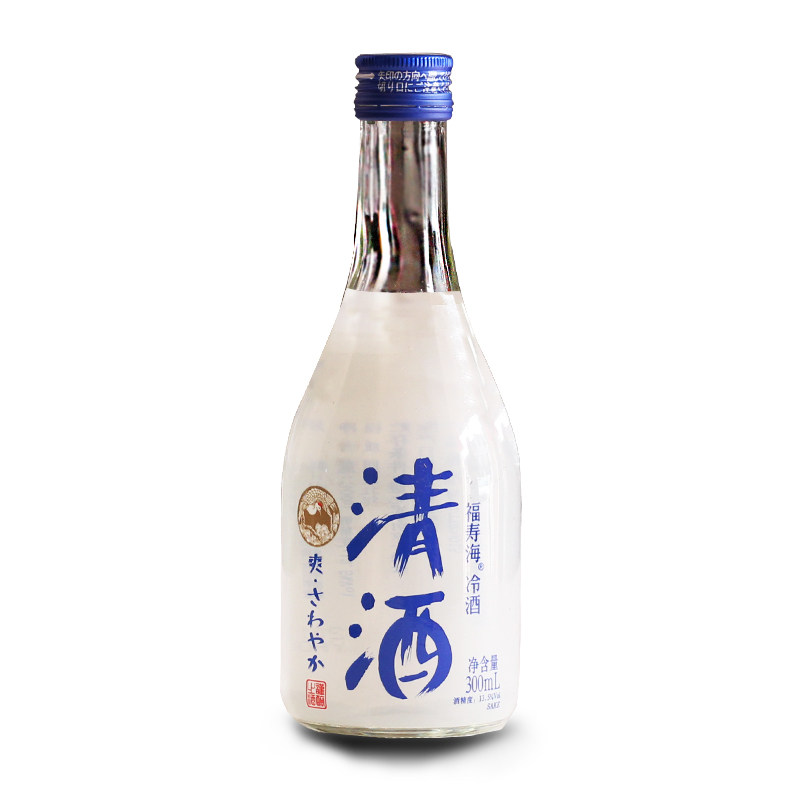 清酒福寿海冷酒日式米酒低度酒小瓶装中国300ml清酒