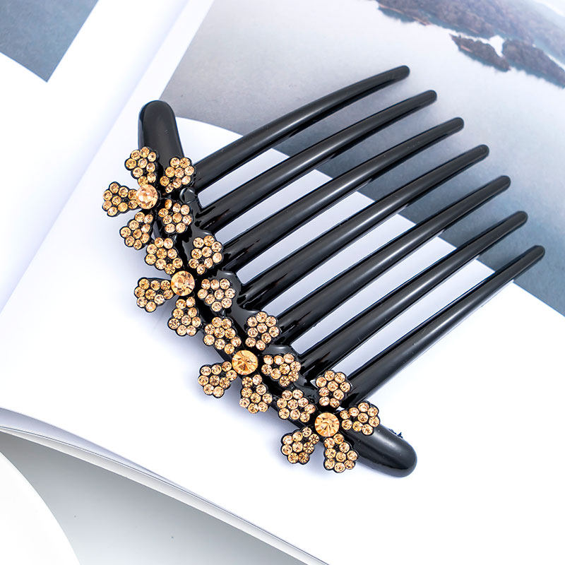 插梳发盘头发饰