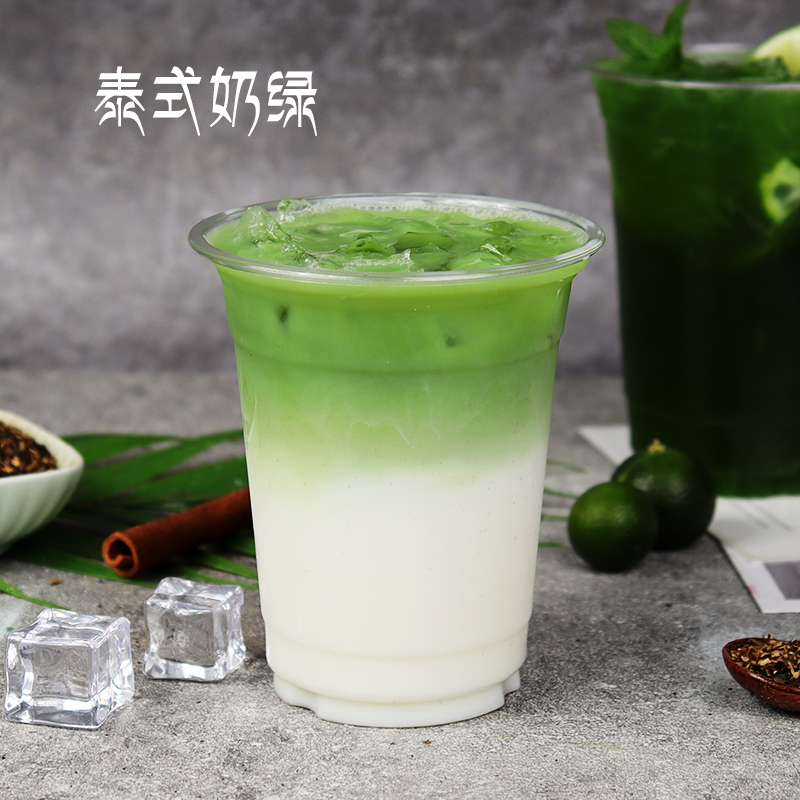 盾皇泰式手标绿茶400g泰绿手柠檬泰国风味奶茶袋装奶茶
