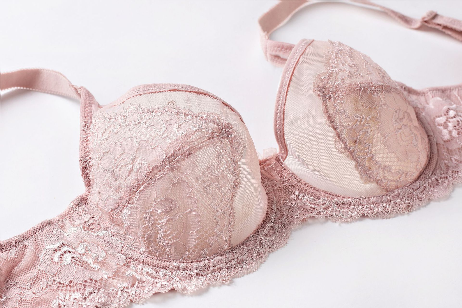 性感女士蕾丝收侧超薄文胸套装舒适高腰内裤文胸套装